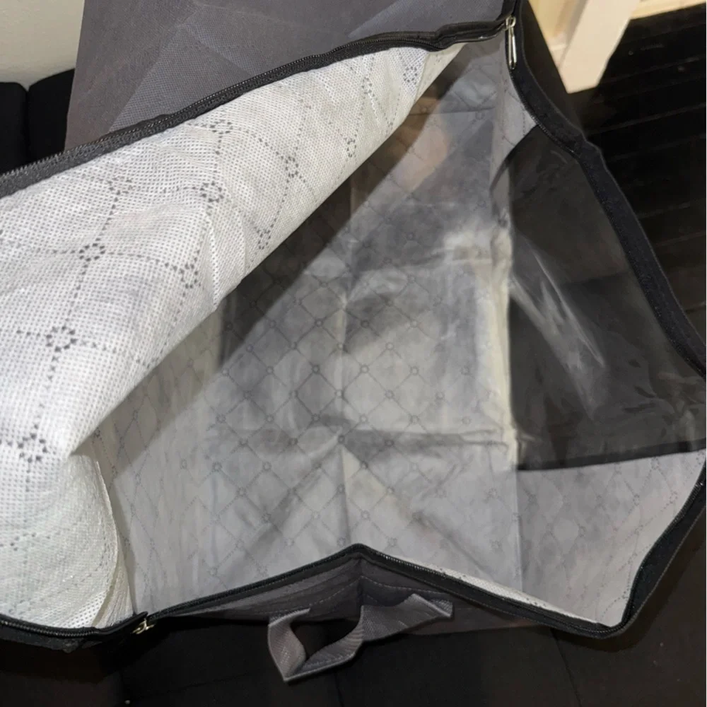Gray Garment Bags Set